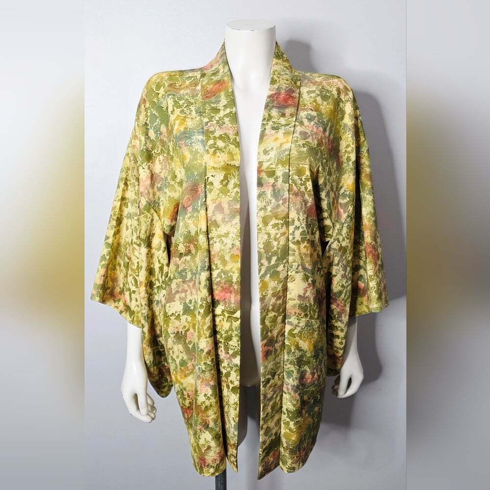Vintage Floral Kimono Jacket